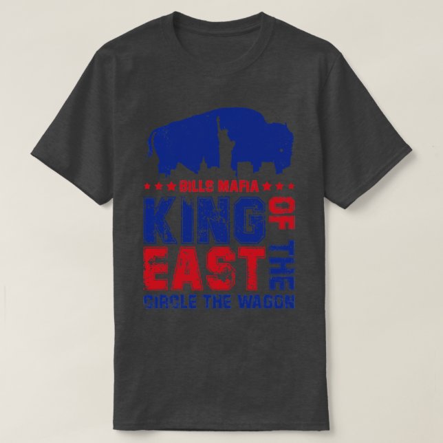 König der East Bills Mafia New York T-Shirt (Design vorne)