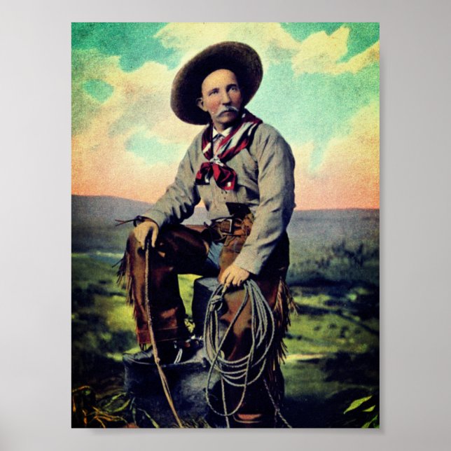 König der Ebenen (um 1907) Poster (Vorne)