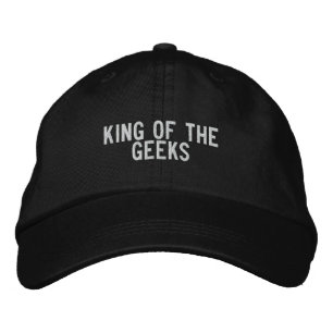 König der Geeks Bestickte Kappe