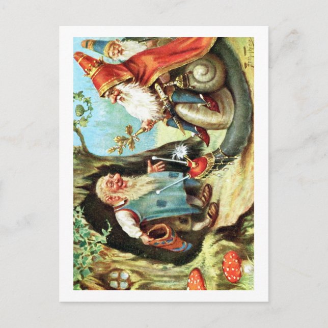 König der Gnome Postkarte (Vorderseite)