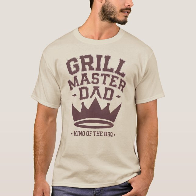 König der GRILLEN T-Shirt (Vorderseite)