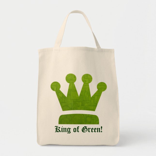 König der grünen Tasche! Tragetasche (Vorne)
