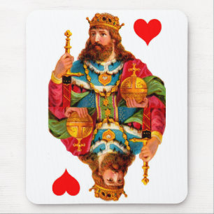 König der Herzen Mousepad
