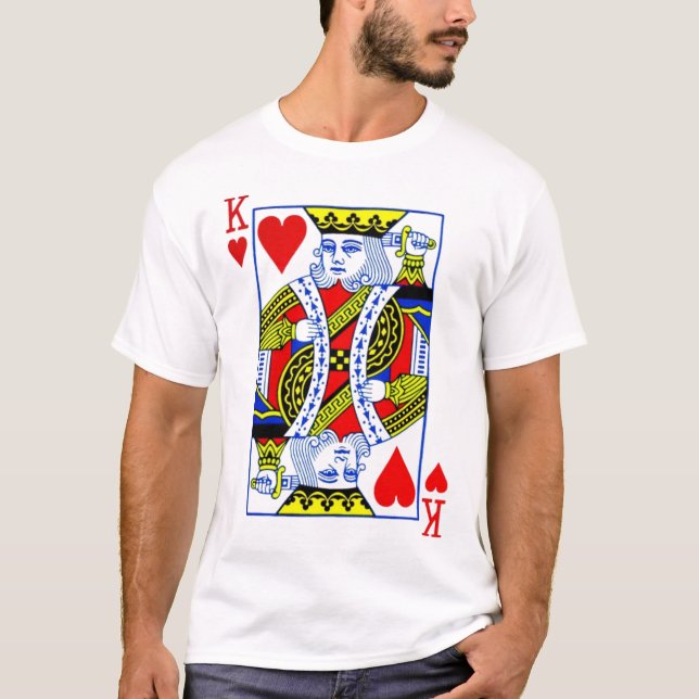 König der Herzen T-Shirt (Vorderseite)