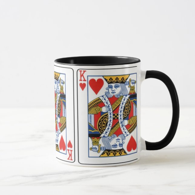 König der Herzen Tasse (Rechts)