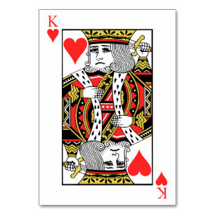 König der Herzen Tischnummer