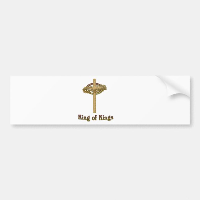 König der Könige Autoaufkleber (Vorne)