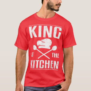 König der Küche Funny Cooking Food Koch T-Shirt