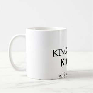 König der Küchenkoch Krone hinzufügen Name Kaffeetasse