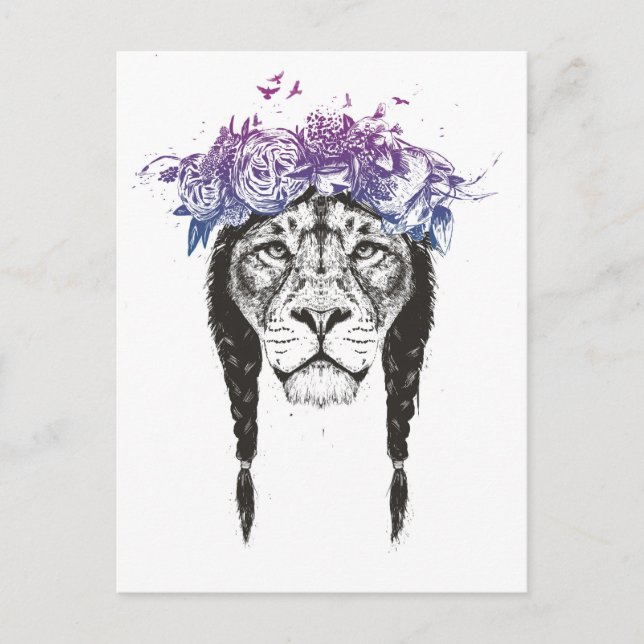 König der Löwen Postkarte (Vorderseite)