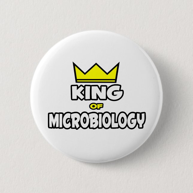 König der Mikrobiologie Button (Vorderseite)