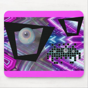 König der neuen Vaporwave-Invasion Mousepad
