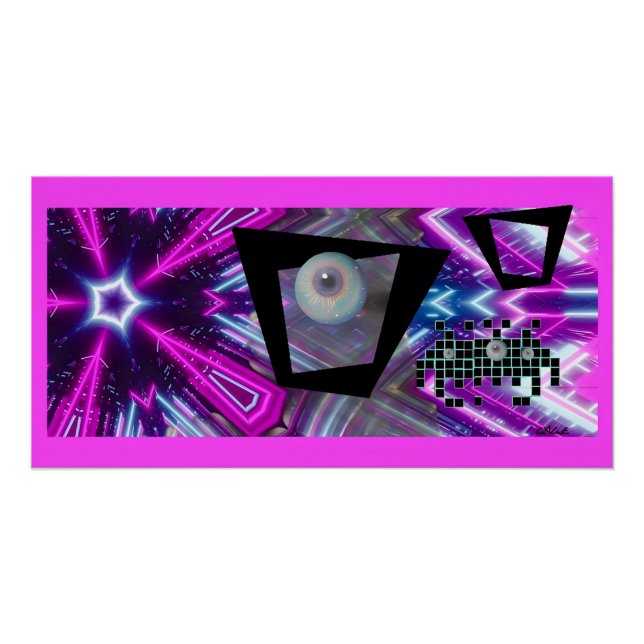 König der neuen Vaporwave-Invasion Poster (Vorderseite)