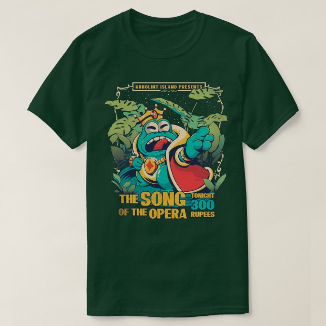 König der Oper T-Shirt (Design vorne)