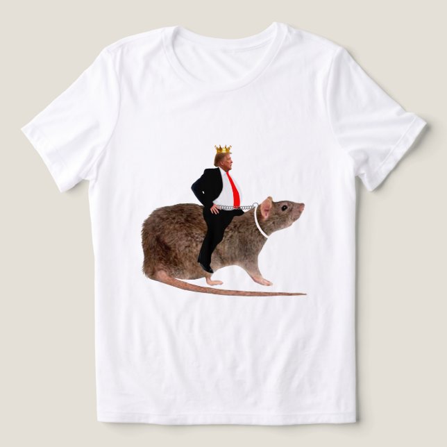 König der Pestilenz Basic T-Shirt Tri-Blend Shirt (Design Vorderseite)