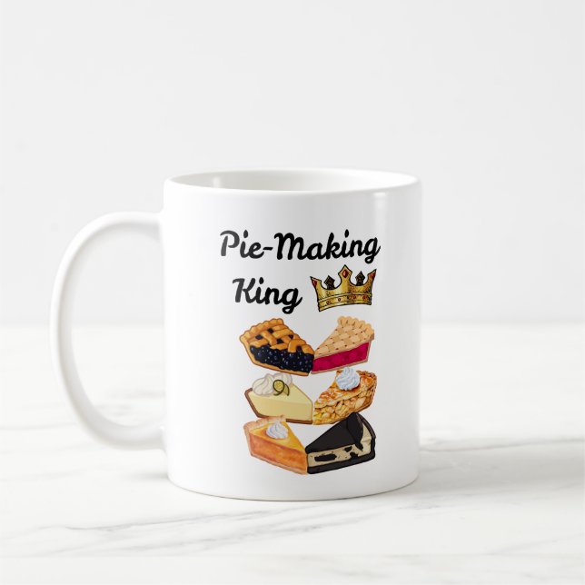 König der Pie-Herstellung Kaffeetasse (Links)
