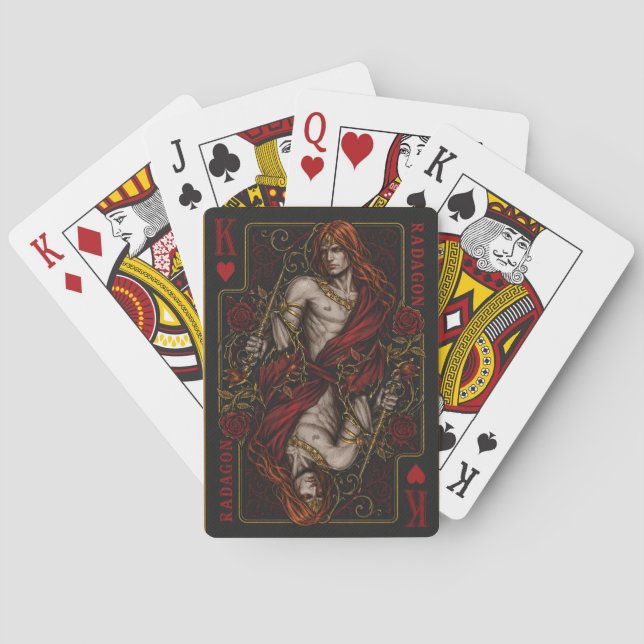 König der Pik Radagon Spielkarten (Rückseite)