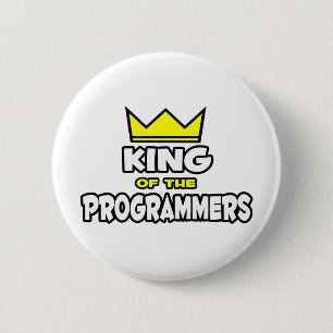 König der Programmierer Button