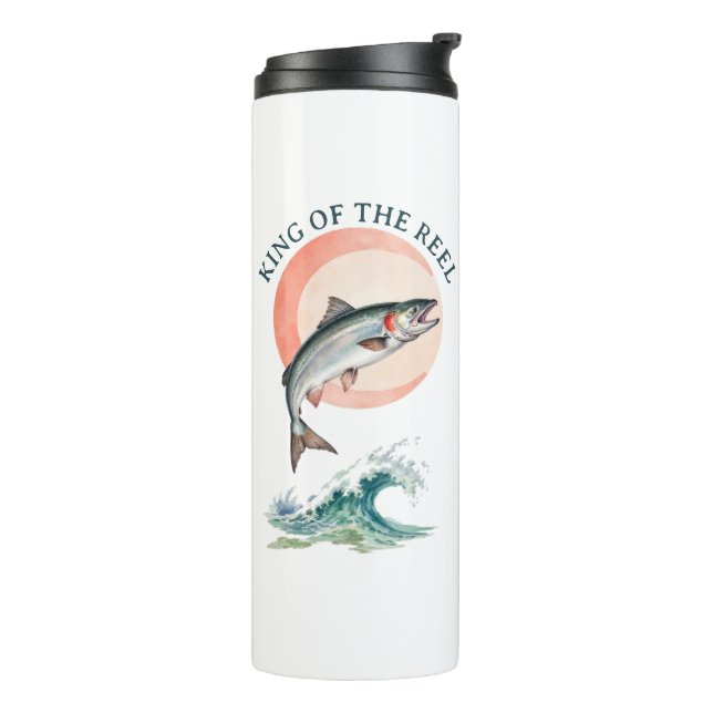 König der Rolle Custom-Wasserflasche Thermosbecher (Nach links gedreht)