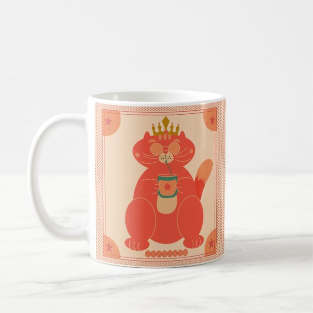 König der Ruhe Kaffeetasse (Links)