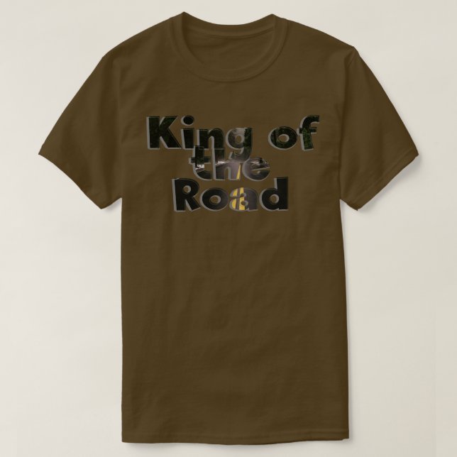 König der Straße T-Shirt (Design vorne)