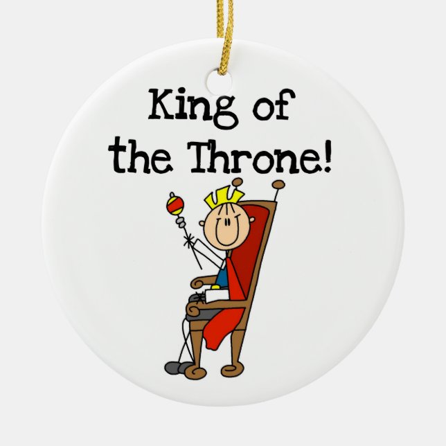 König der Throne Keramik Ornament (Vorne)