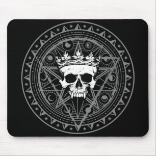 König der Toten: Dark Royal Vampire Sigil Mousepad