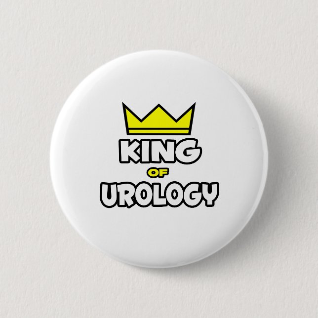 König der Urologie Button (Vorderseite)