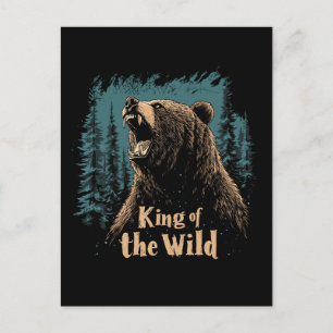 König der Wilden Postkarte