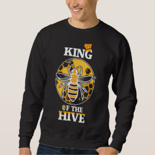 König des Bienenstockbieners Honig 3 Sweatshirt