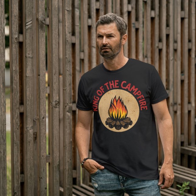 König des Campfeuers T-Shirt (Von Creator hochgeladen)