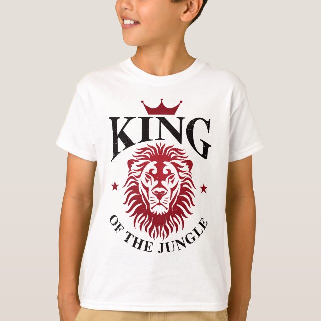 König des Dschungel-T - Shirt (Vorderseite)