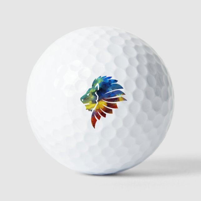 König des Dschungellililionenbodens Golfball (Vorderseite)