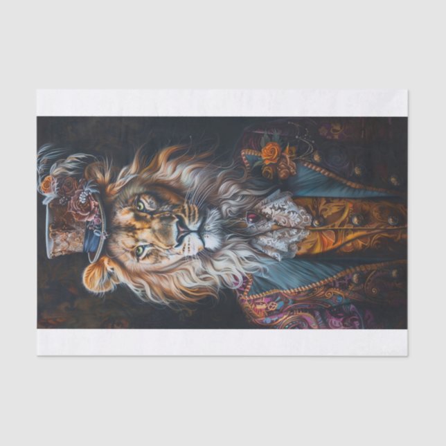 König des Dschungels12 Seidenpapier (Vorderseite)