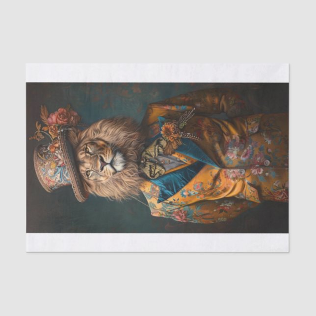 König des Dschungels15 Seidenpapier (Vorderseite)