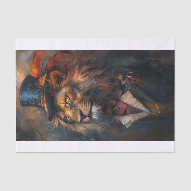 König des Dschungels16 Seidenpapier (Vorderseite)