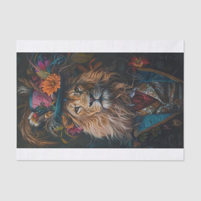 König des Dschungels17 Seidenpapier (Vorderseite)