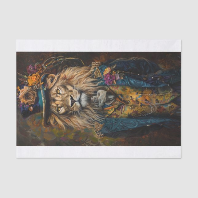 König des Dschungels3 Seidenpapier (Vorderseite)