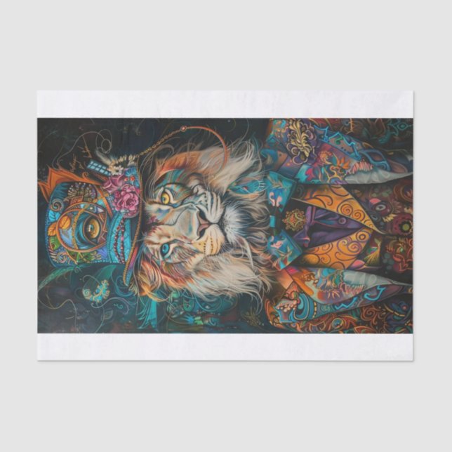 König des Dschungels4 Seidenpapier (Vorderseite)