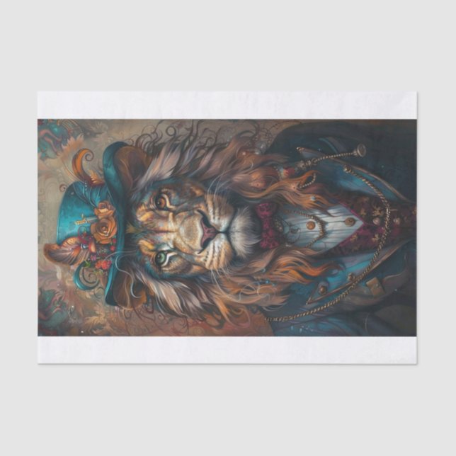 König des Dschungels8 Seidenpapier (Vorderseite)