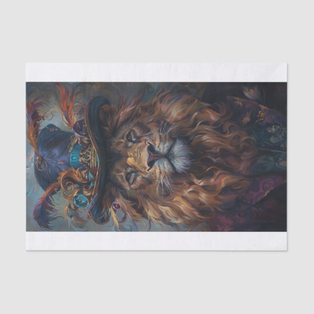 König des Dschungels9 Seidenpapier (Vorderseite)