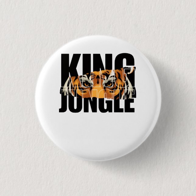 König des Dschungels Button (Vorderseite)