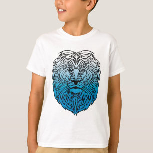 König des Dschungels, der T - Shirt des blauen