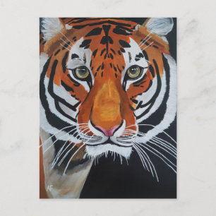 König des Dschungels Gemälde von Alfred Fox Postkarte