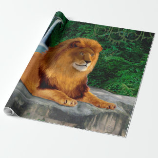 König des Dschungels Geschenkpapier