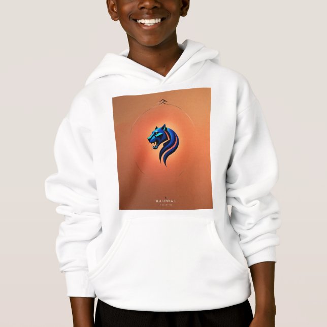 "König des Dschungels" Hoodie (Vorderseite)