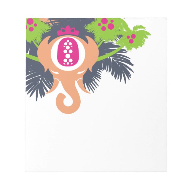 König des Dschungels Notizblock (Vorderseite)