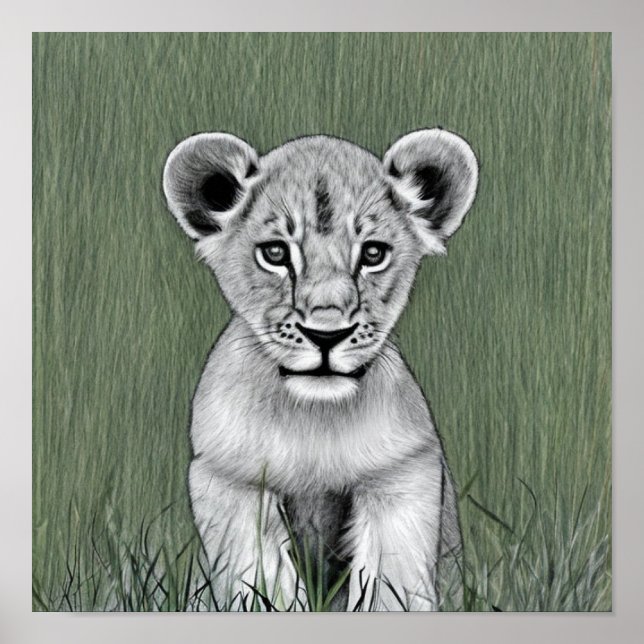 König des Dschungels Poster (Vorne)