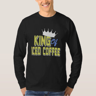 König des eisgekühlten Kaffees Tolles Retro-Gesche T-Shirt