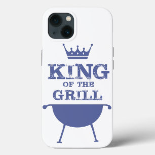 König des Grills, blau Case-Mate iPhone Hülle